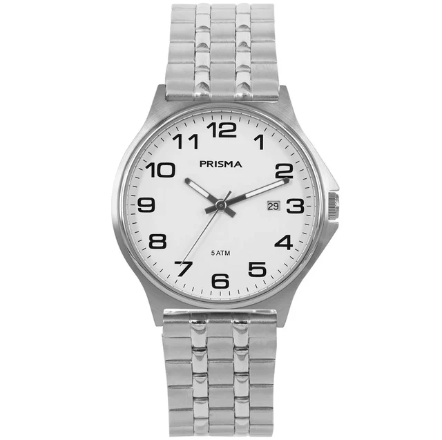 Prisma Watch P.1685 steel strap Men Stainless steel 5 ATM kol saati