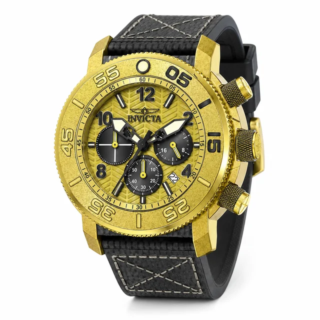 Invicta Coalition Forces Sovereign OPS Watch - 50mm. Orange. Grey. Black (50099) kol saati