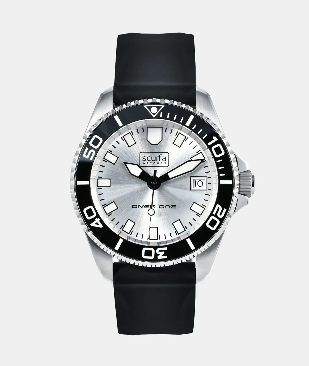 Scurfawatches D1-500-10YR-SILVER 40 mm kol saati