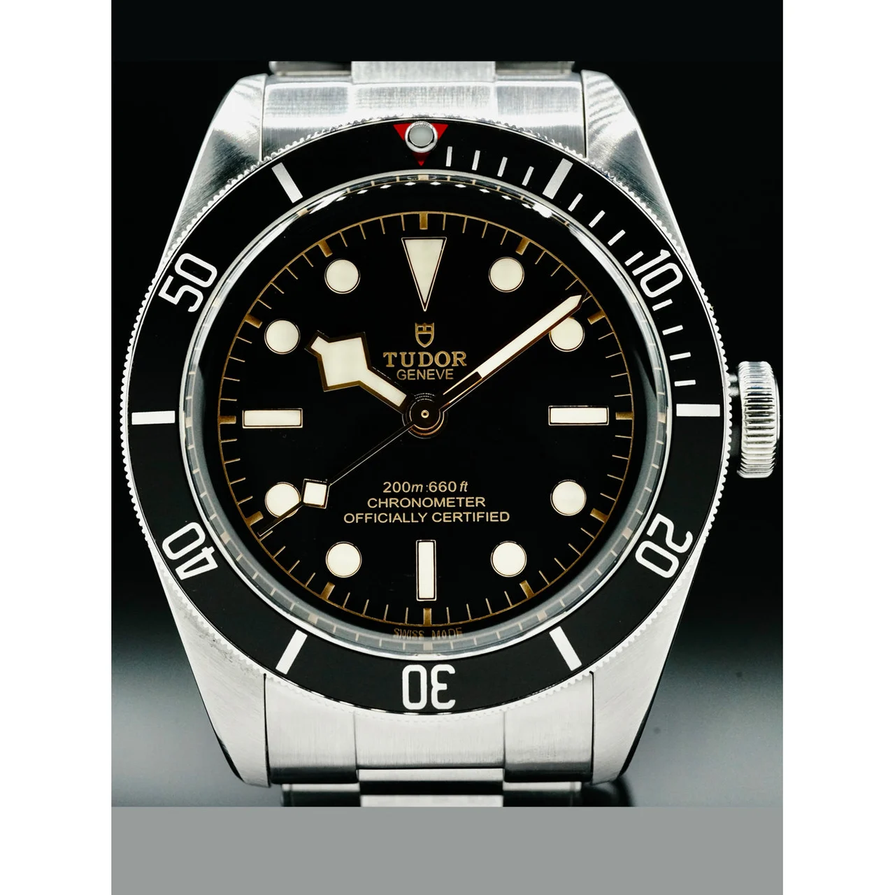 Tudor Black Bay Black Bezel Stainless Steel 210000066779 41 mm kol saati