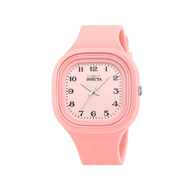 Invicta Celestial Velvion Watch - 45.3mm, Pink (70385) kol saati