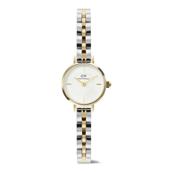 DANIEL WELLINGTON Petite Mini 3-Link Two Tone G DW00600923 kol saati
