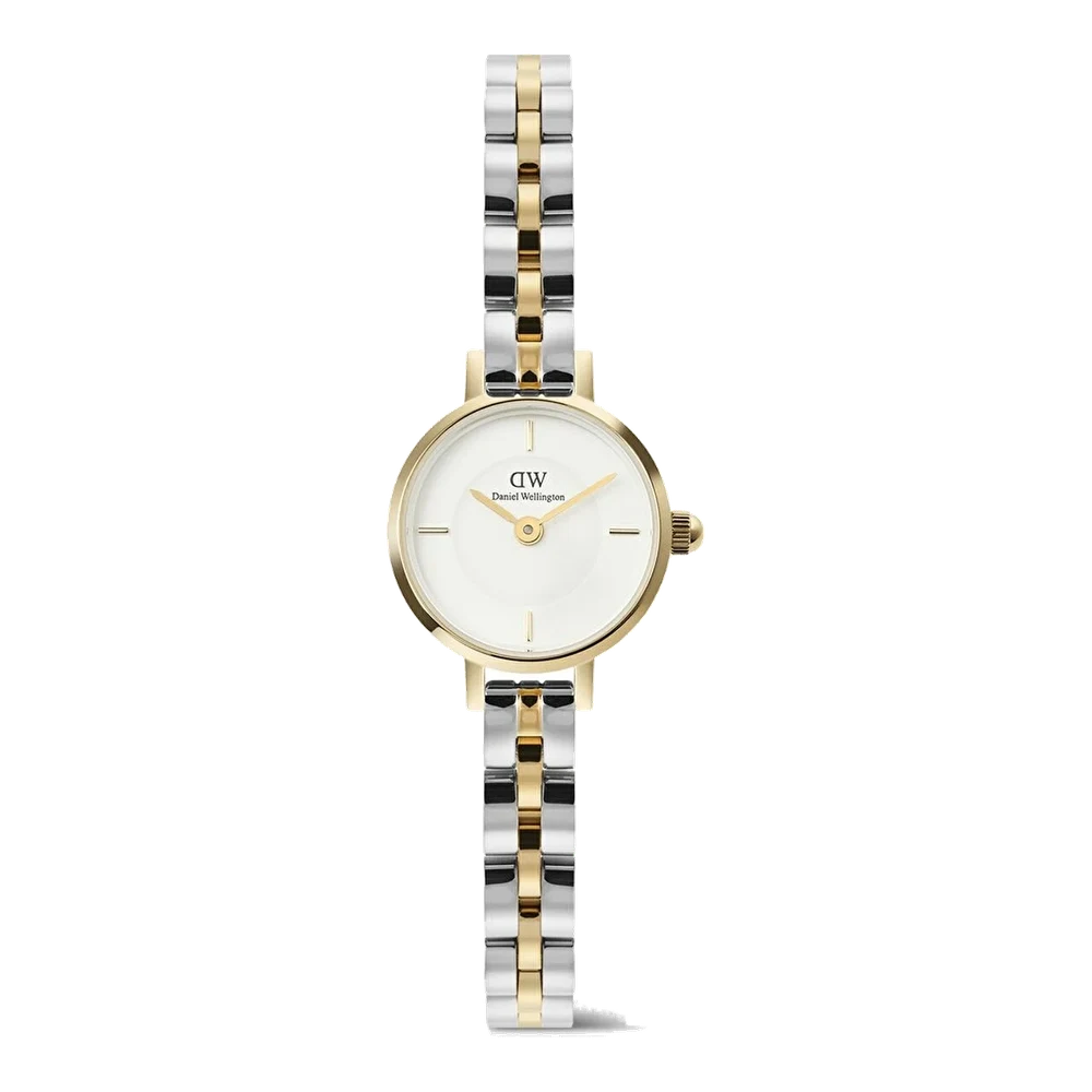DANIEL WELLINGTON Petite Mini 3-Link Two Tone G DW00600923 19 mm kol saati