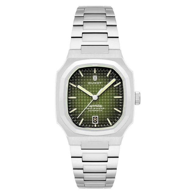 Duxot Colmar Automatic with Myrtle Green Dial #DX-2069-22 kol saati
