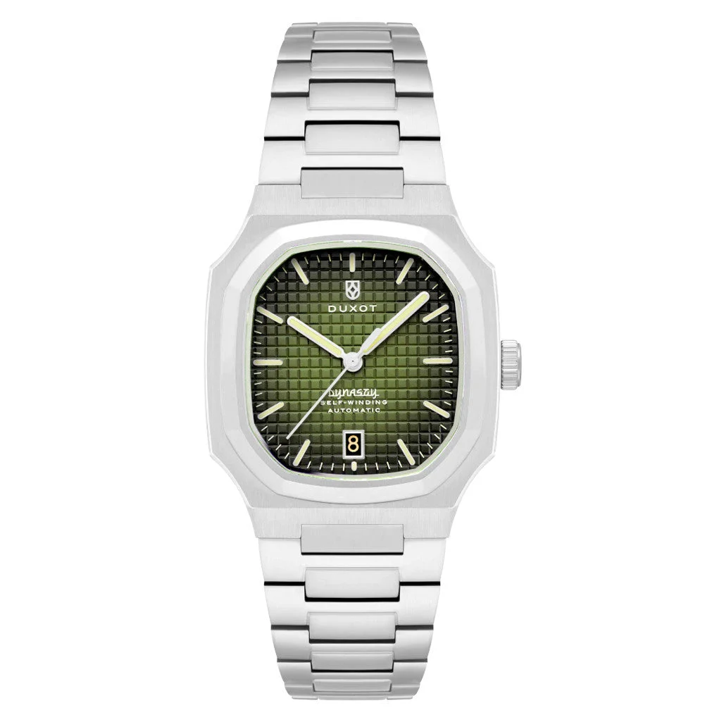 Duxot Colmar Automatic with Myrtle Green Dial #DX-2069-22 kol saati