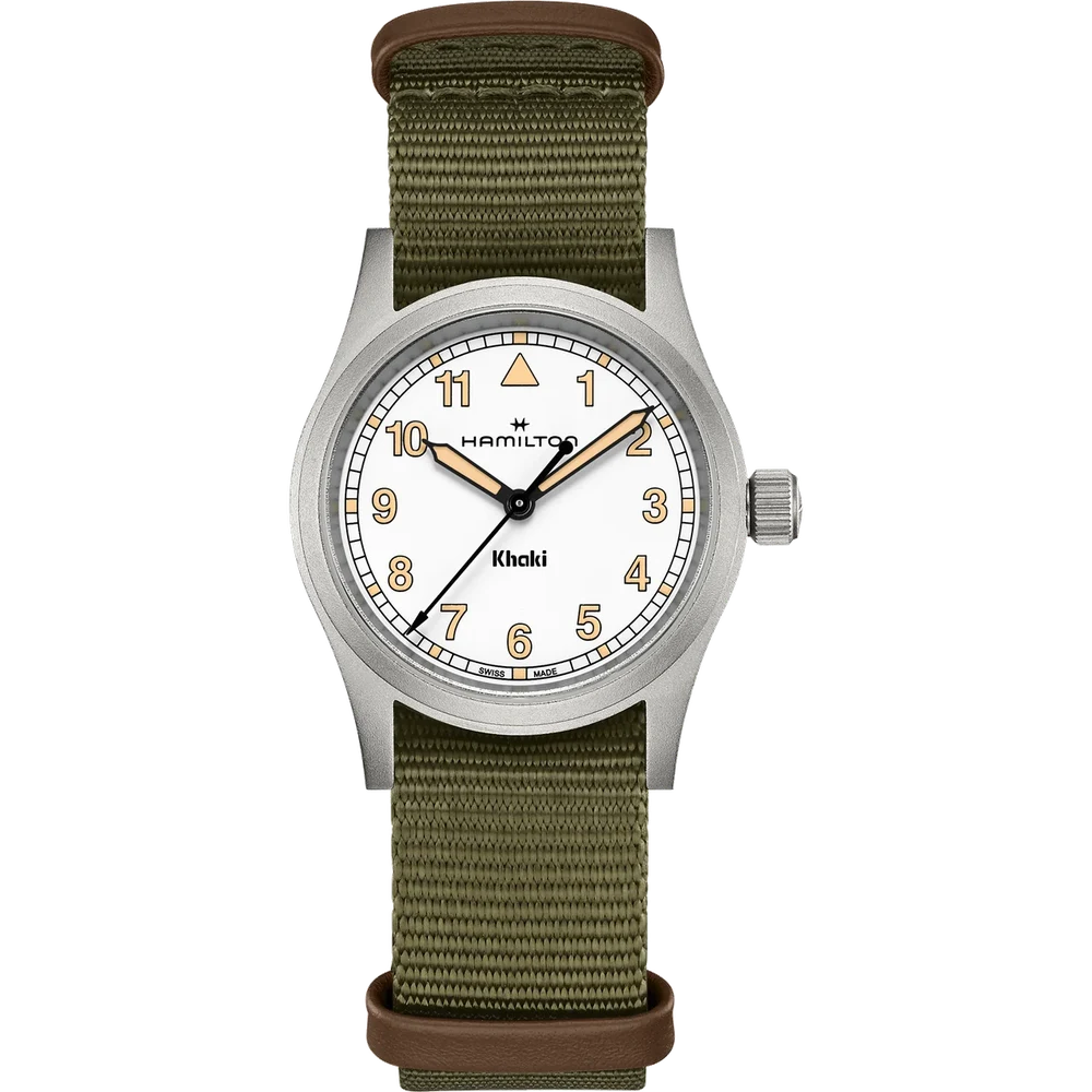 Hamilton Khaki Field Quartz 33mm H69301910 33 mm kol saati