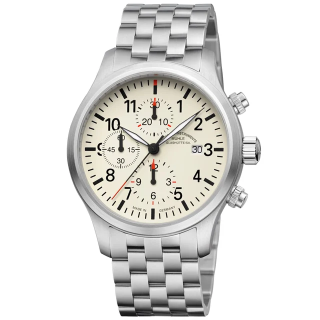 Muhle Glashutte Mühle Glashütte Terrasport I Chronograph M1-37-77-MB kol saati