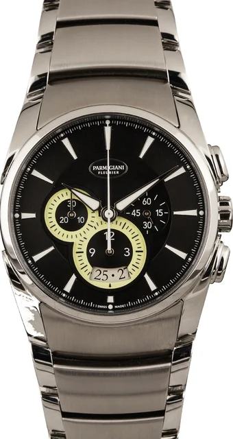 Parmigiani Tonda Metrograph Luminova PFC-0001401-B33002 kol saati