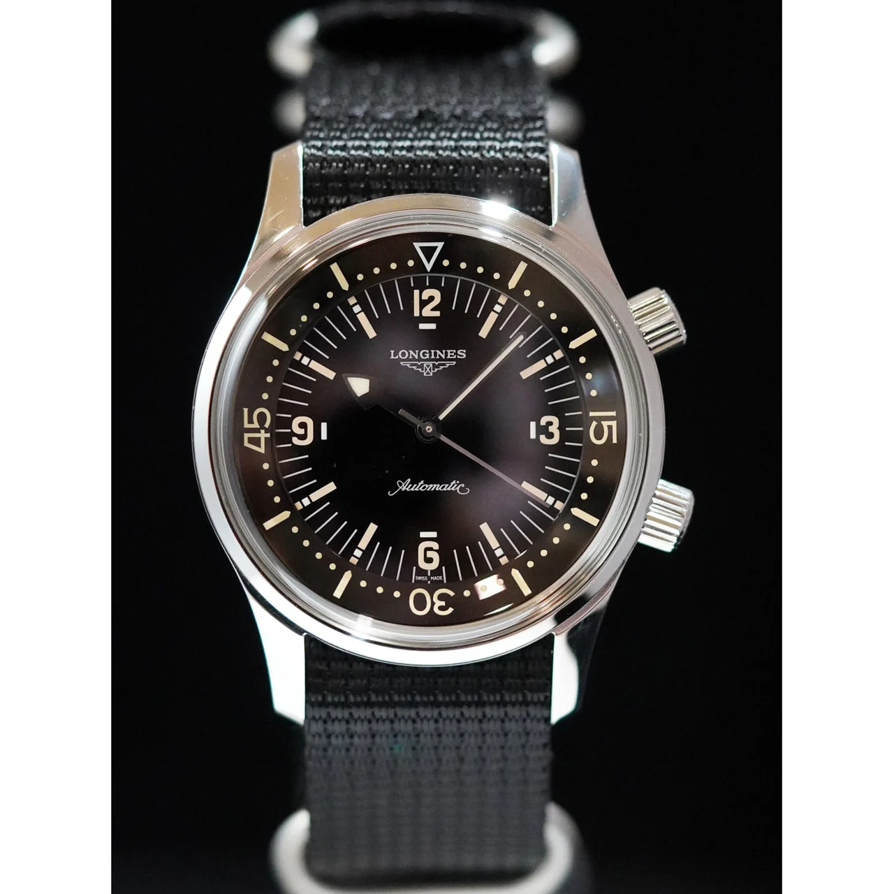 Longines Legend Diver 210009N32107 42 mm kol saati