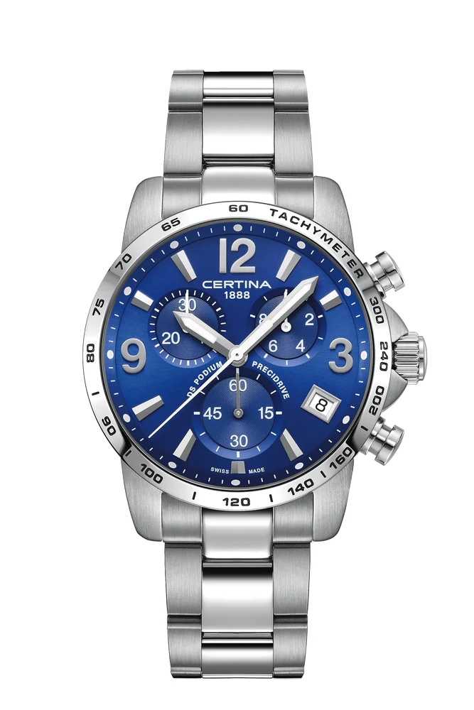Certina Podium Chronograph 1/10 sec C034.417.11.047.00 41 mm kol saati