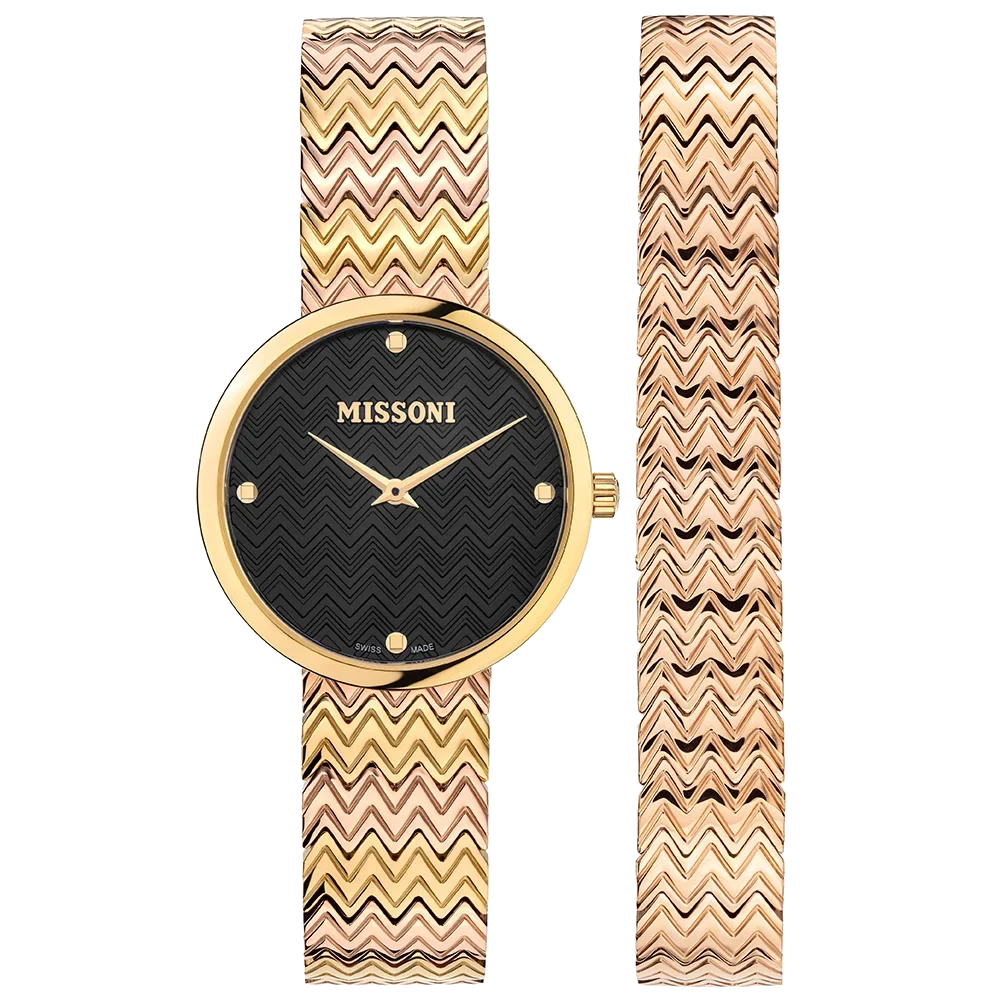 Missoni Bileklik Seti MWY201221 34 mm kol saati
