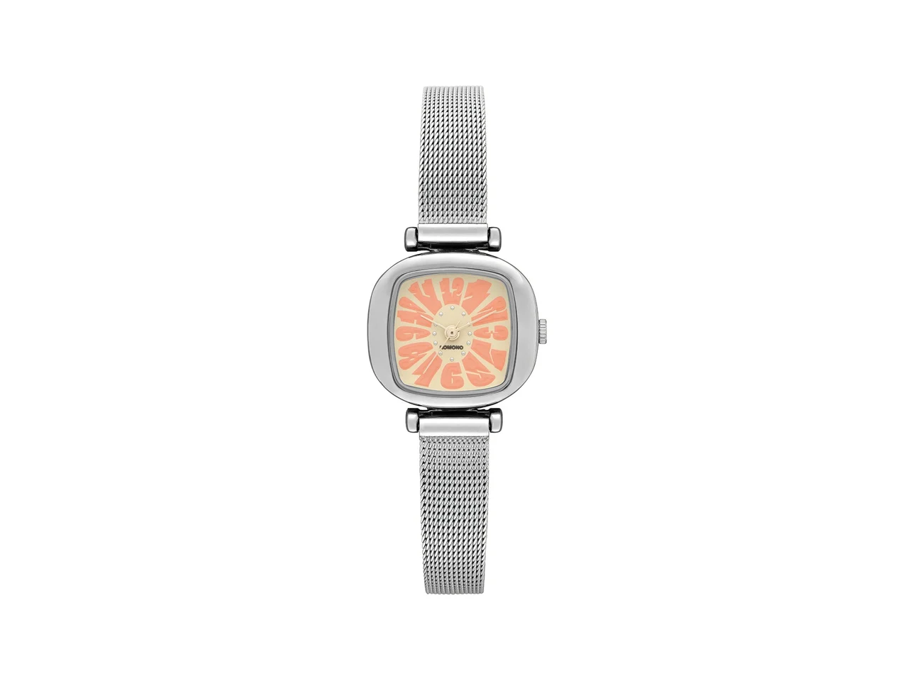 Komono Moneypenny Flower Royale Silver Blush KOM-W1161 kol saati