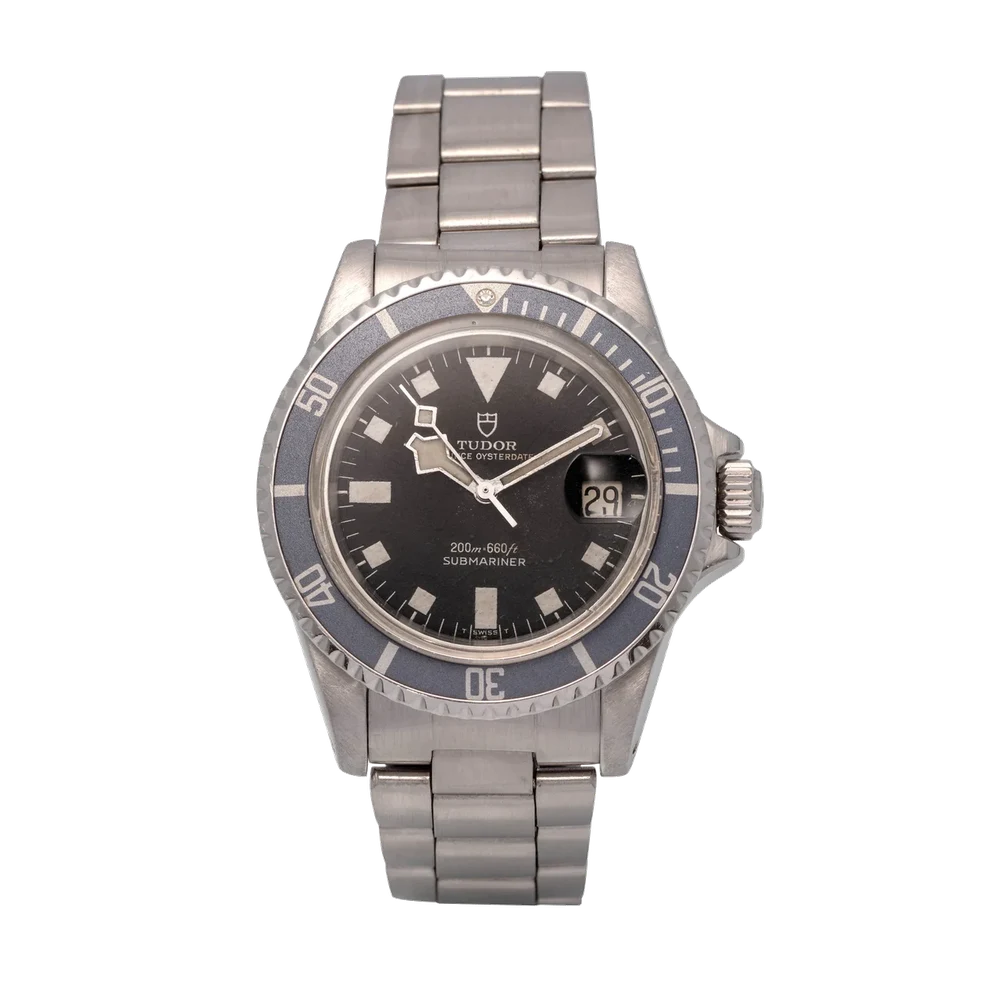Tudor TUDOR, REF. 7021, SUBMARINER, SNOWFLAKE A fine, stainless steel self-winding divers wristwatch with date. kol saati