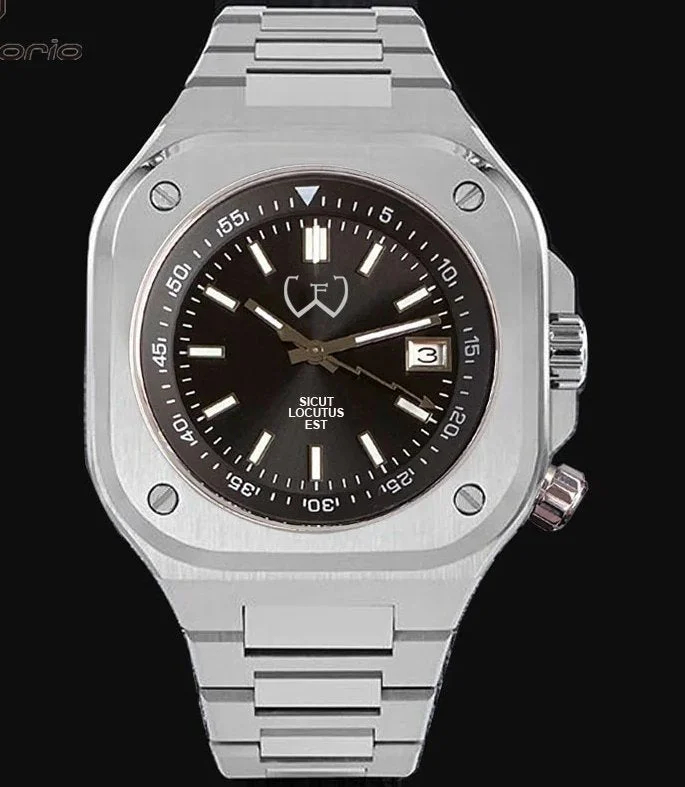 Tandorio Square Case Watches+Customization Wax Cu kol saati
