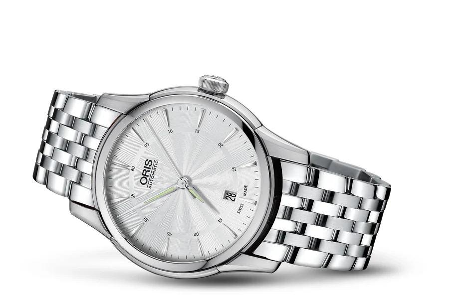 Oris Artelier Date 01 733 7670 4051-07 8 21 77 40 mm kol saati