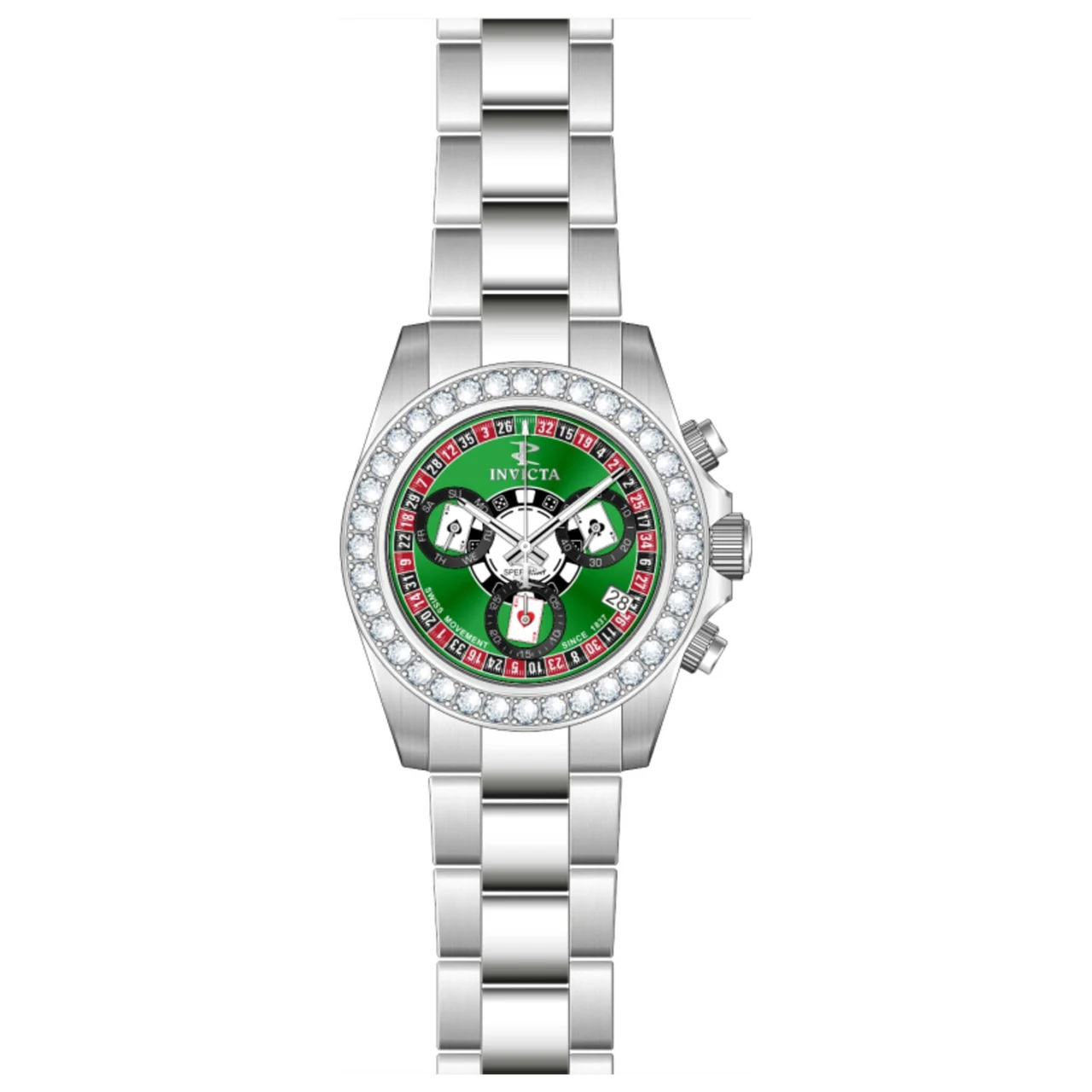 Invicta Elite Diamond Watch IN-51107 kol saati