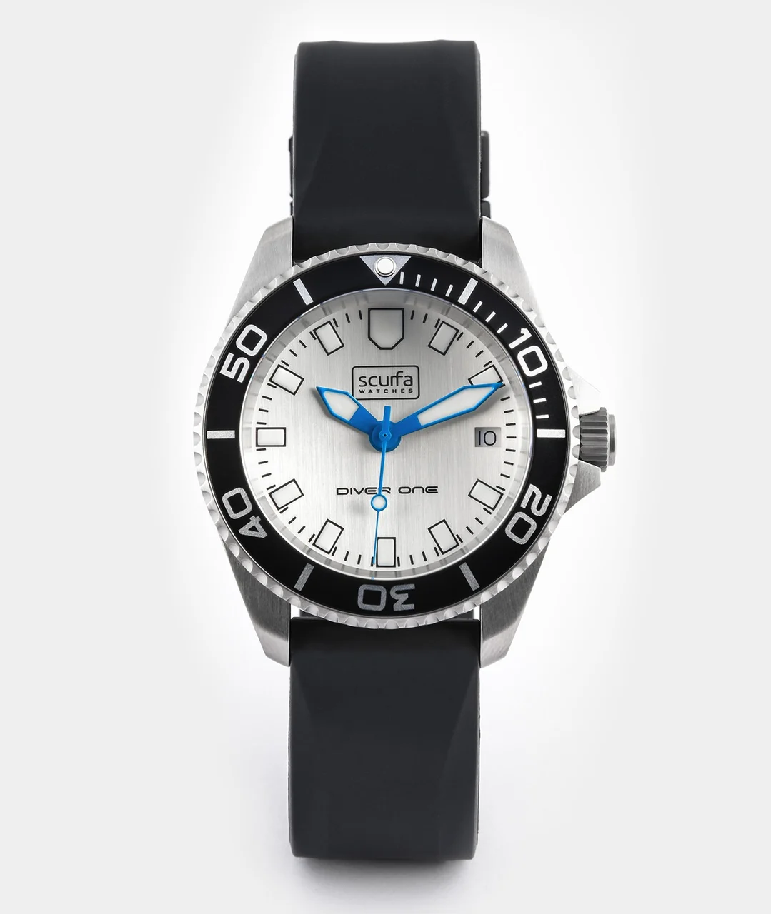 Scurfawatches D1-500-SILVER-SCURFA 40 mm kol saati