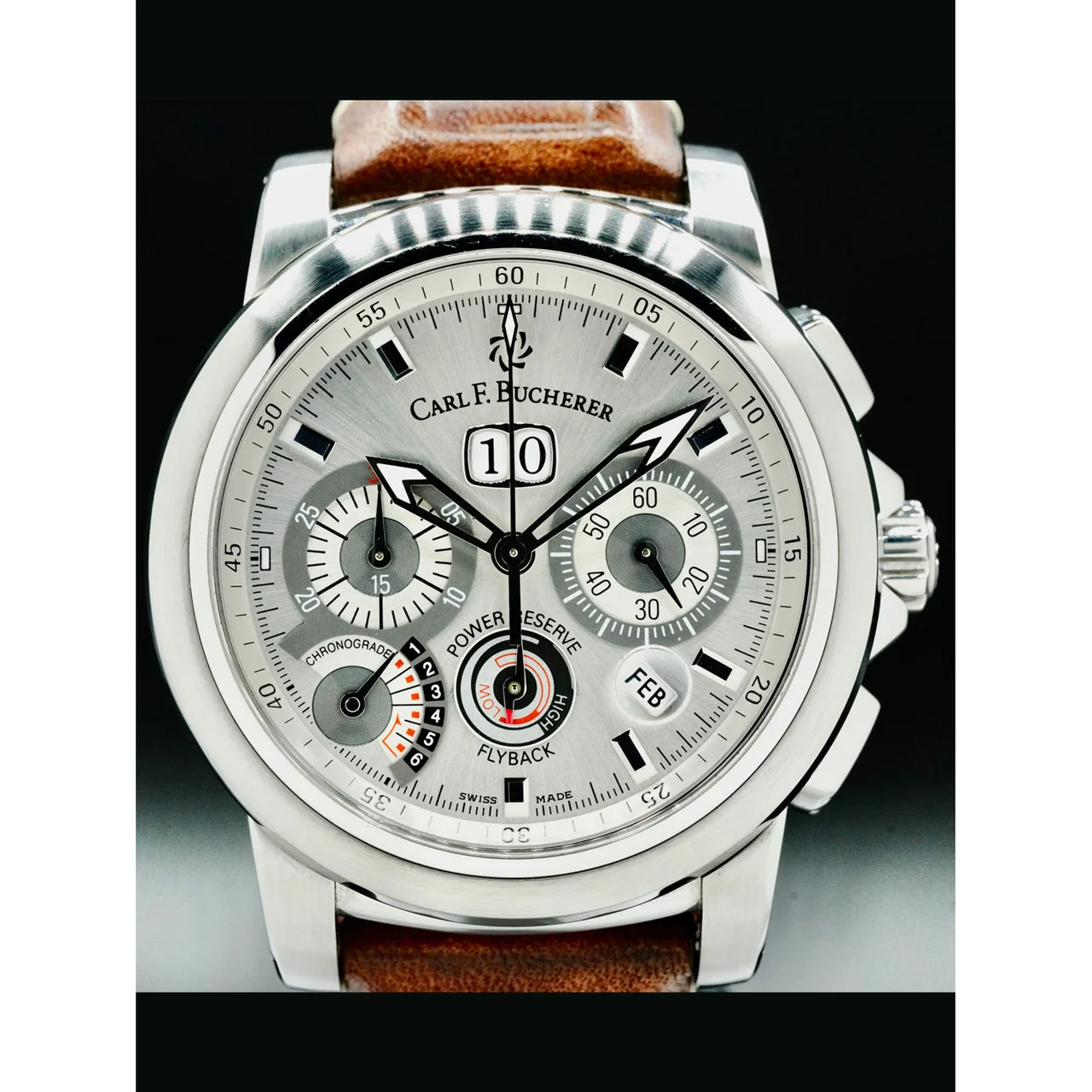 Carl F. Bucherer Patravi Chronograde 210000040732 44.6 mm kol saati