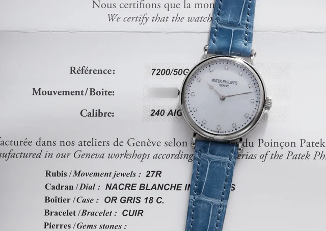 Patek Philippe PATEK PHILIPPE REF 7200/50 WHITE GOLD NEW YORK 2017 LIMITED EDITION WHITE M