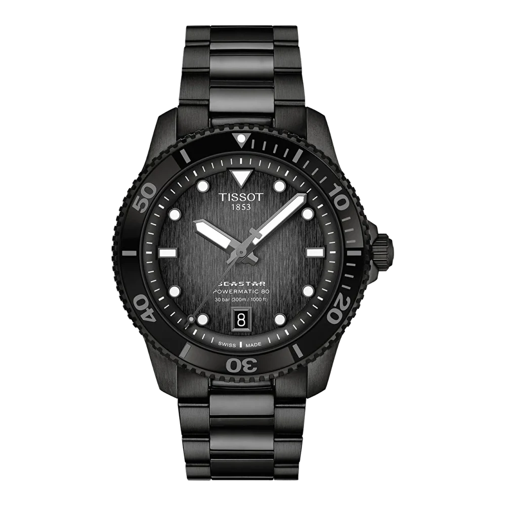 Tissot Seastar 1000 40mm T1208073305100 40 mm kol saati