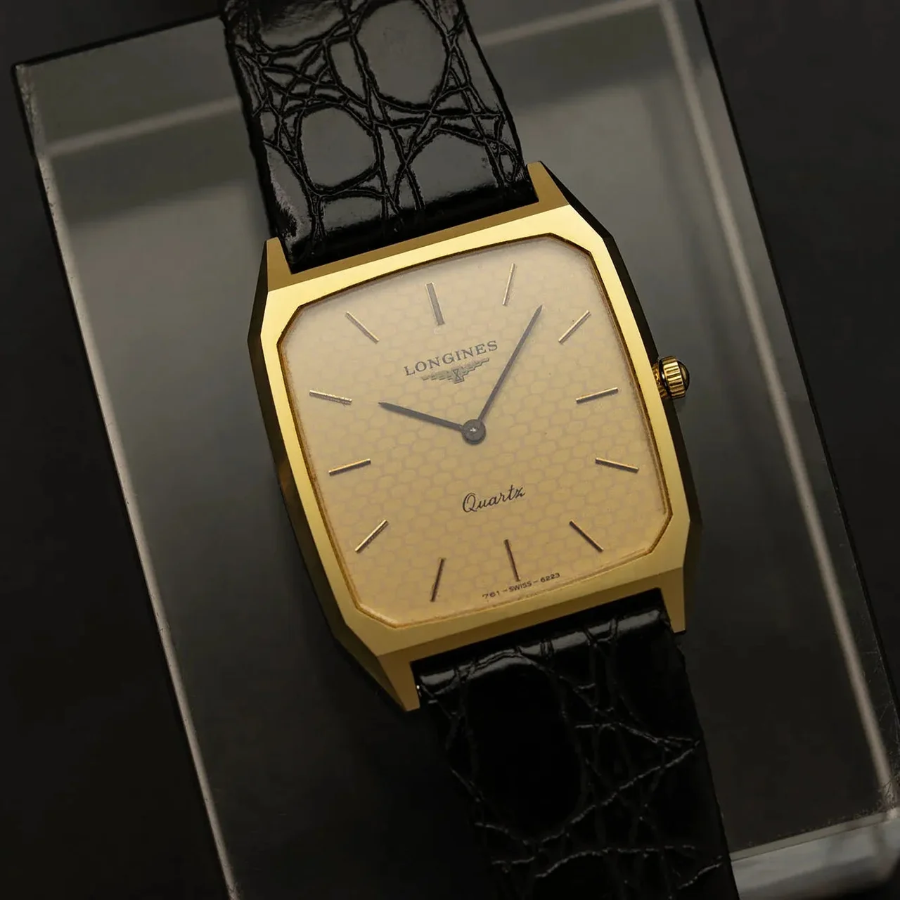 Longines Tank, Ref. 761 6223, Cal. 761.2, Men’s Quartz Analog Vintage 28 mm kol saati