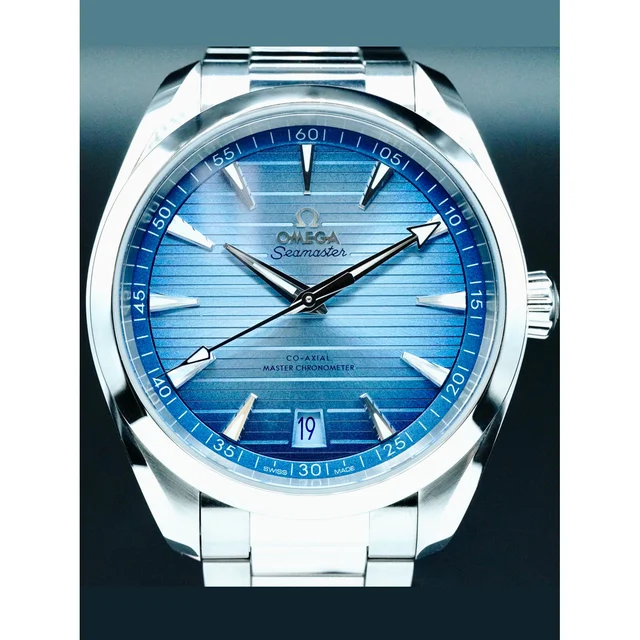 OMEGA Seamaster Aqua Terra 150M Co-Axial Master Chronometer Summer Blue on Bracelet 210009