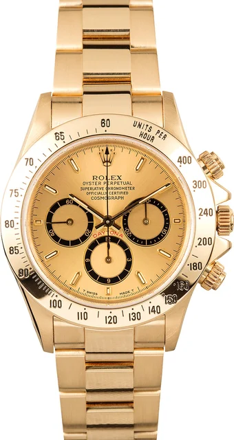 Rolex Gold Daytona 16528 16528 PN kol saati