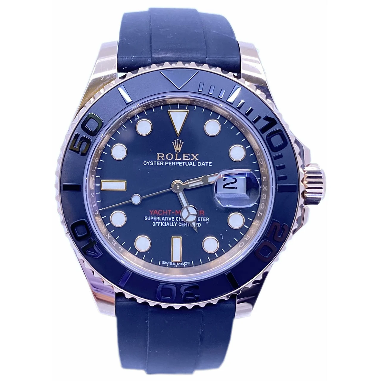 Rolex Yacht Master 40 Everose Gold 116655 210000015677 kol saati
