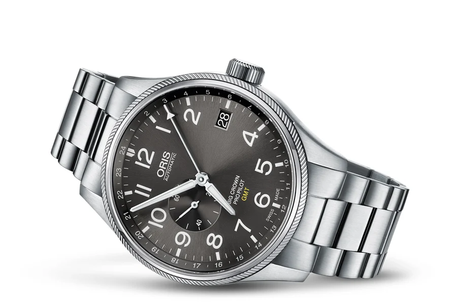 Oris Big Crown ProPilot GMT, Small Second 01 748 7710 4063-07 8 22 19 45 mm kol saati