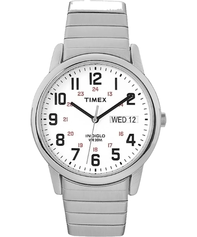 Timex Easy Reader Day Date 35mm Expansion Band Watch T2N091 35 mm kol saati