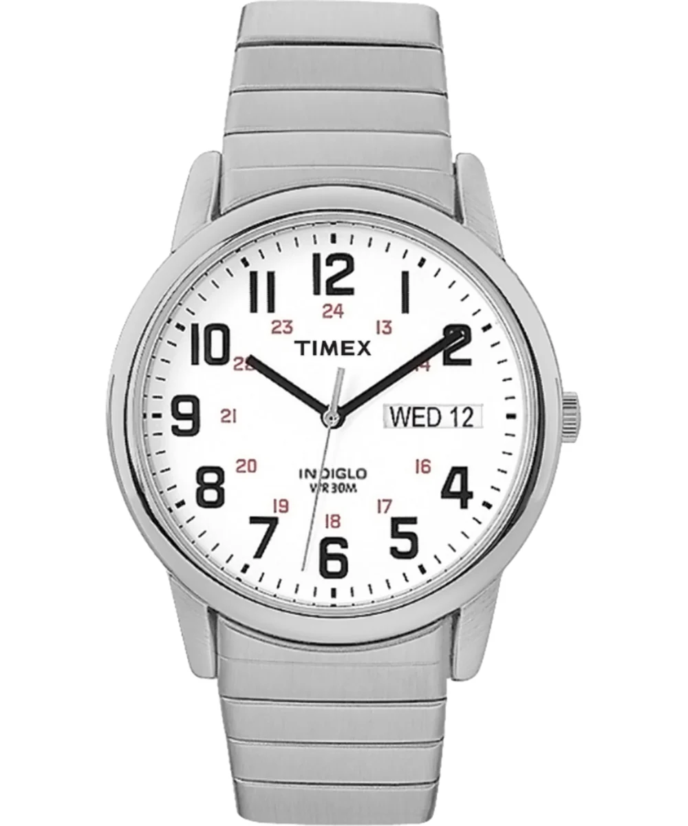 Timex Easy Reader Day Date 35mm Expansion Band Watch T2N0919J 35 mm kol saati
