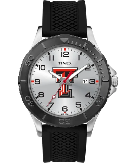 Timex Gamer Black Texas Tech Red Raiders TWZUTXTMD kol saati