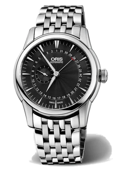 Oris Artelier Small Second, Pointer Date 01 744 7665 4054-07 8 22 77 kol saati
