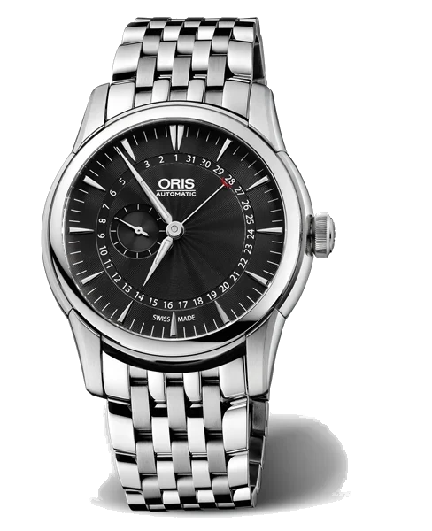Oris Artelier Small Second, Pointer Date 01 744 7665 4054-07 8 22 77 42 mm kol saati