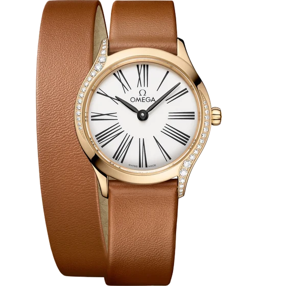 OMEGA Ville Mini Trésor 428.57.26.60.04.005 kol saati