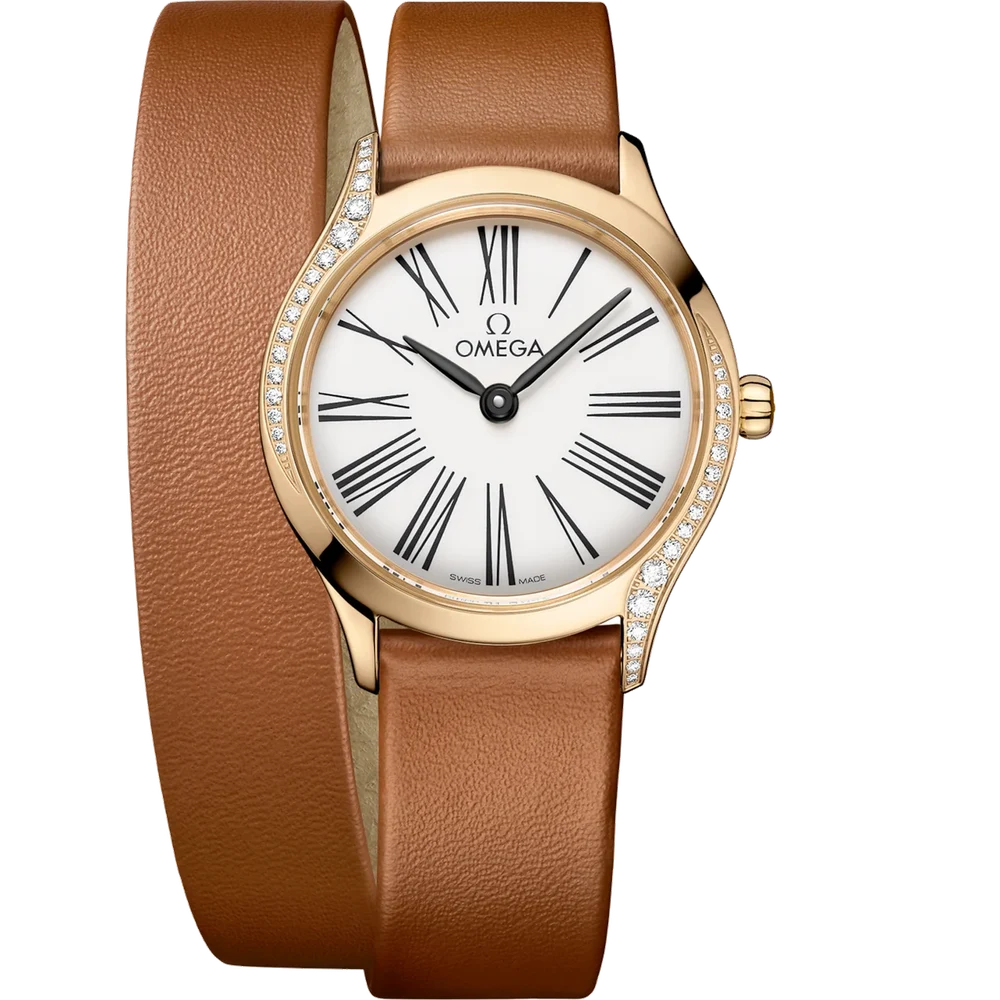 OMEGA Ville Mini Trésor 428.57.26.60.04.005 26 mm kol saati