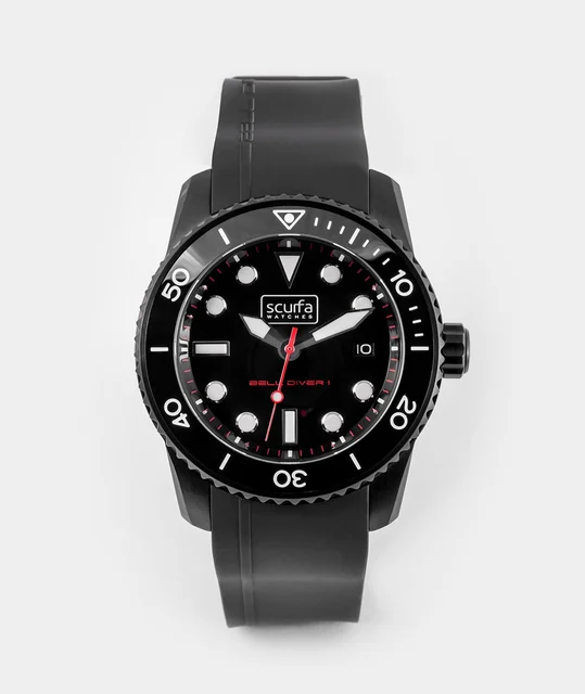Scurfawatches BD1BPVD-2020-RUBBER kol saati