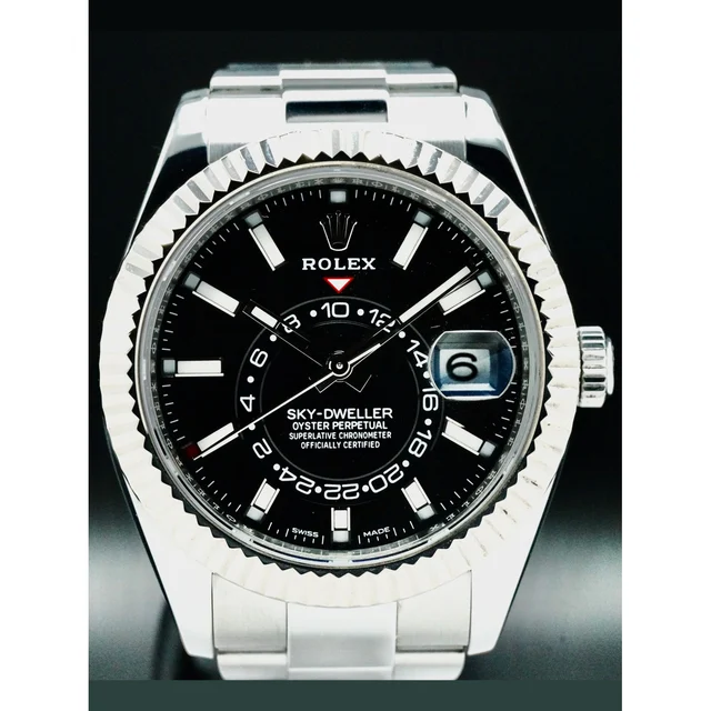 Rolex SkyDweller Black Dial 210000061996 kol saati