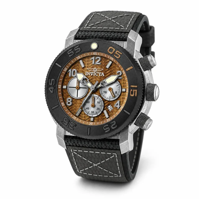 Invicta Coalition Forces Sovereign OPS Watch - 50mm. Orange. Grey. Black (50094) kol saati