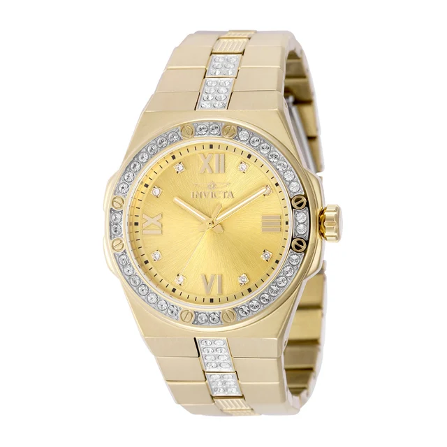 Invicta Specialty Quaderis Watch - 42mm. Gold (50184) kol saati