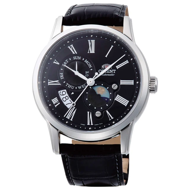 Orient Classic Sun & Moon Watch RA-AK0010B kol saati