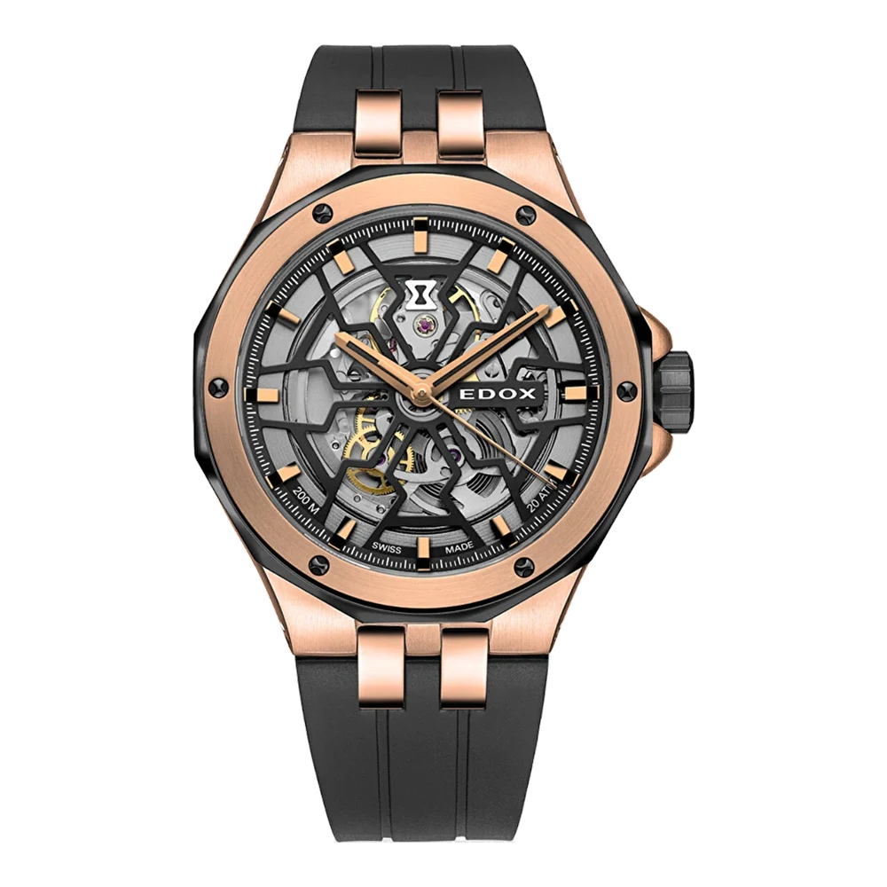 EDOX Delfin 85303-357RN-NRN 43 mm kol saati