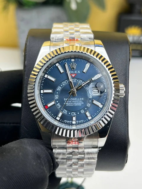 Rolex Sky -Dweller Blue Dial 42mm – Automatic movement kol saati