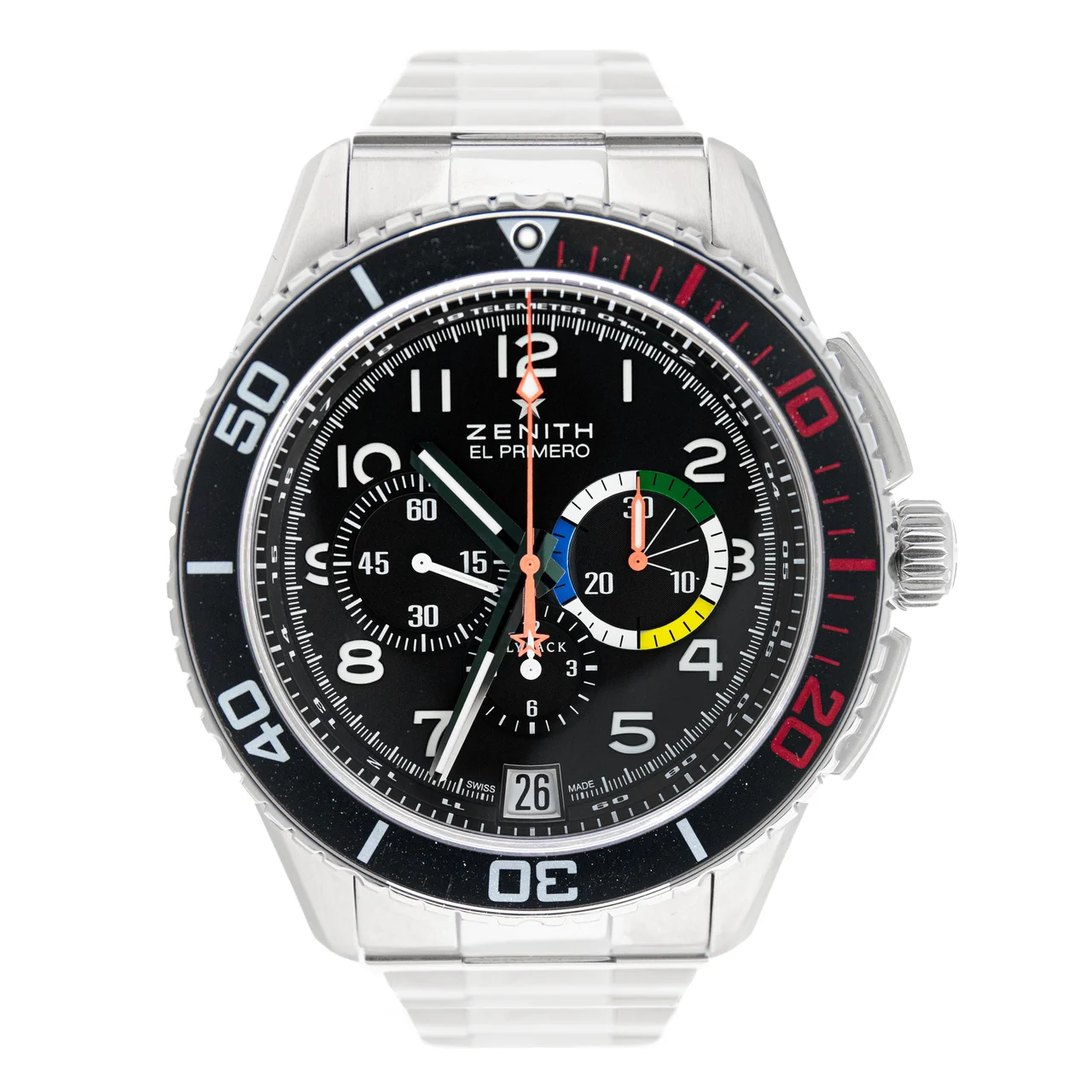 Zenith Primero 700-02489 46 mm kol saati