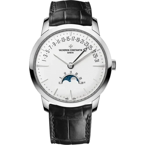 Vacheron Constantin Patrimony moon phase retrograde date 4010U/000G-B330 42.5 mm kol saati
