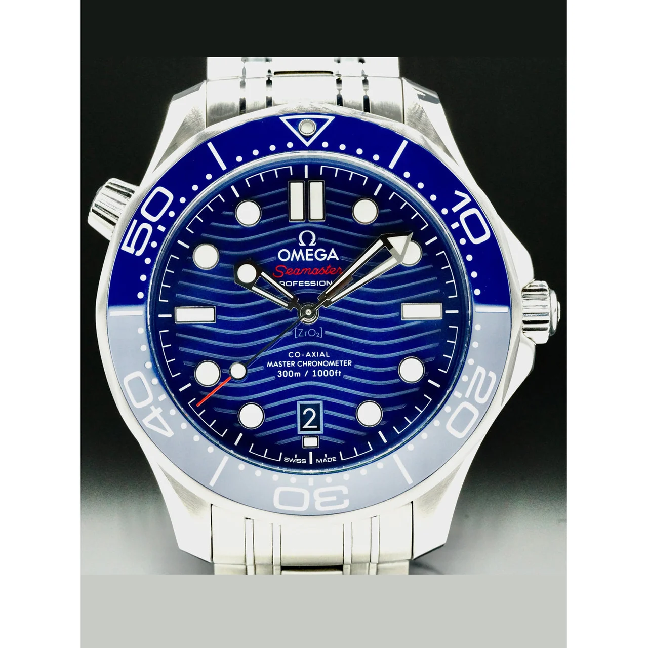 OMEGA Seamaster Diver 300M Co-Axial Master Chronometer on Bracelet 210000073171 42 mm kol saati