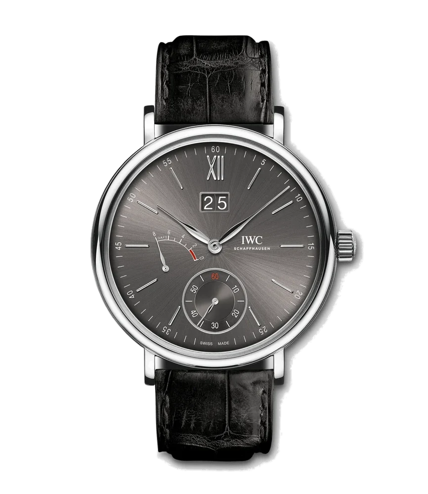 IWC Portofino Hand Wound Big Date IW516101 45 mm kol saati