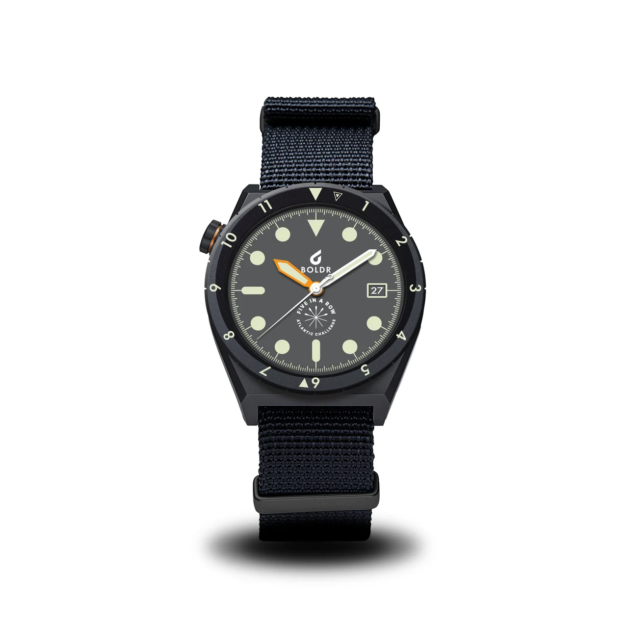 BOLDR Supply Co. Five In A Row II VE-LEFIR2-TI-20-44 44 mm kol saati