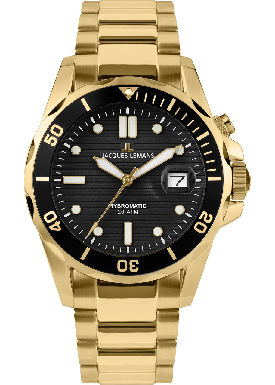 Jacques Lemans Hybromatic 1-2170M 41 mm kol saati