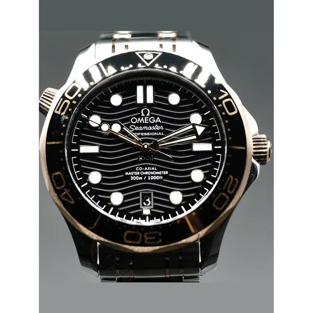 OMEGA Seamaster Diver 300M Co-Axial Master Chronometer Sedna Gold 210.22.42.20.01.002 2100